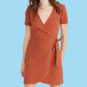MADEWELL Texture & Thread faux wrap dress